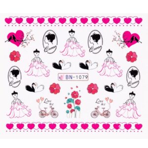 Tatuaj Unghii LUXORISE Retro Love, BN-1079
