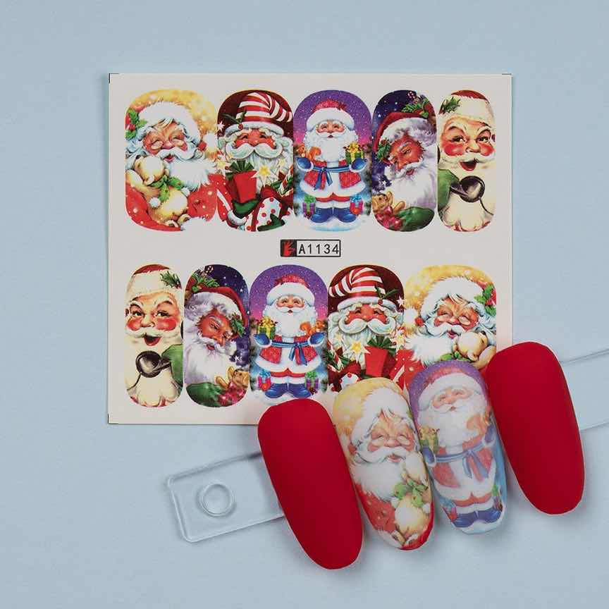 Tatuaj Unghii LUXORISE Santa's Game, A1134 Tatuaj Unghii LUXORISE Santa's Game, A1134