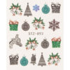 Tatuaj Unghii LUXORISE Simple Holiday Dream, STZ-893