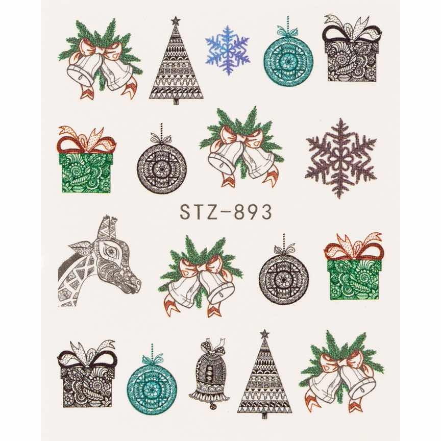 Tatuaj Unghii LUXORISE Simple Holiday Dream, STZ-893 Tatuaj Unghii LUXORISE Simple Holiday Dream, STZ-893