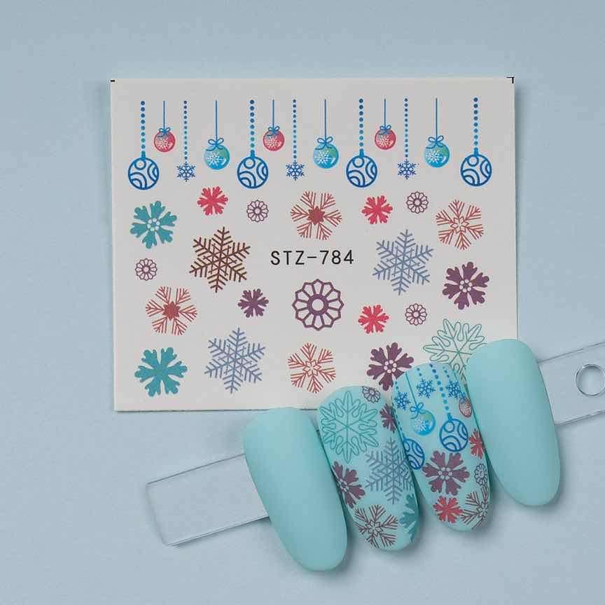 Tatuaj Unghii LUXORISE Snowflake Dance, STZ-784 Tatuaj Unghii LUXORISE Snowflake Dance, STZ-784