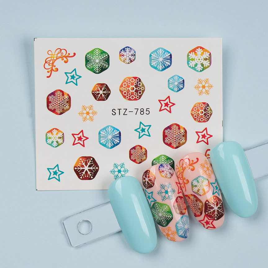 Tatuaj Unghii LUXORISE Snowflake Tale, STZ-785 Tatuaj Unghii LUXORISE Snowflake Tale, STZ-785