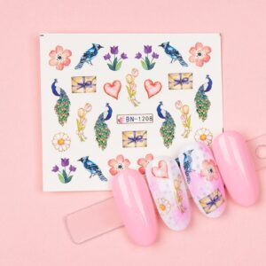 Tatuaj Unghii LUXORISE Spring Letter, BN-1208