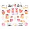 Tatuaj Unghii LUXORISE Sweet Love, BN-1999