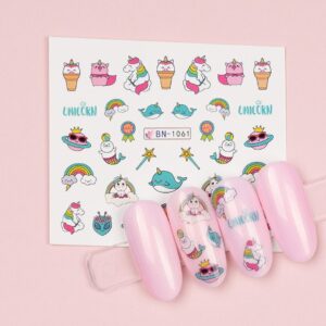 Tatuaj Unghii LUXORISE Unicorn Escape, BN-1061