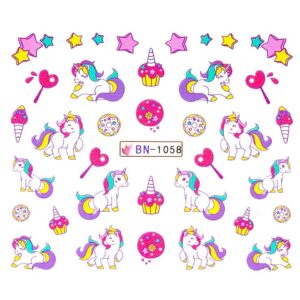 Tatuaj Unghii LUXORISE Unicorn Song, BN-1058