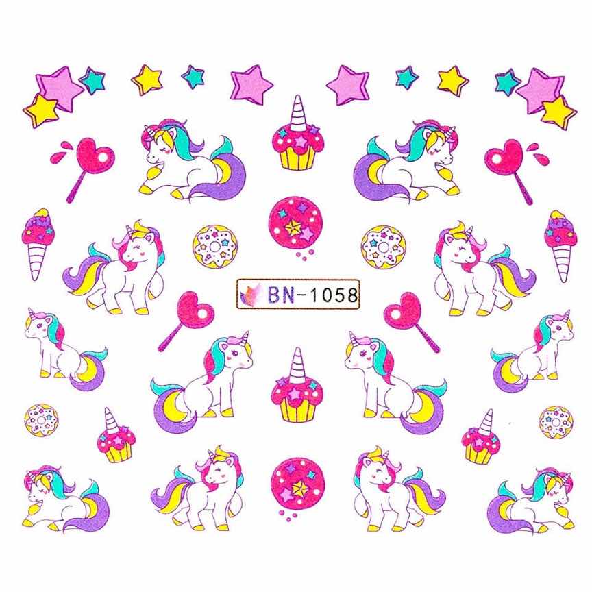 Tatuaj Unghii LUXORISE Unicorn Song, BN-1058 Tatuaj Unghii LUXORISE Unicorn Song, BN-1058