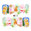 Tatuaj Unghii LUXORISE Winter Cutie, A1146