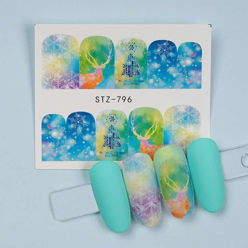 Tatuaj Unghii LUXORISE Winter Remix, STZ-796 Tatuaj Unghii LUXORISE Winter Remix, STZ-796