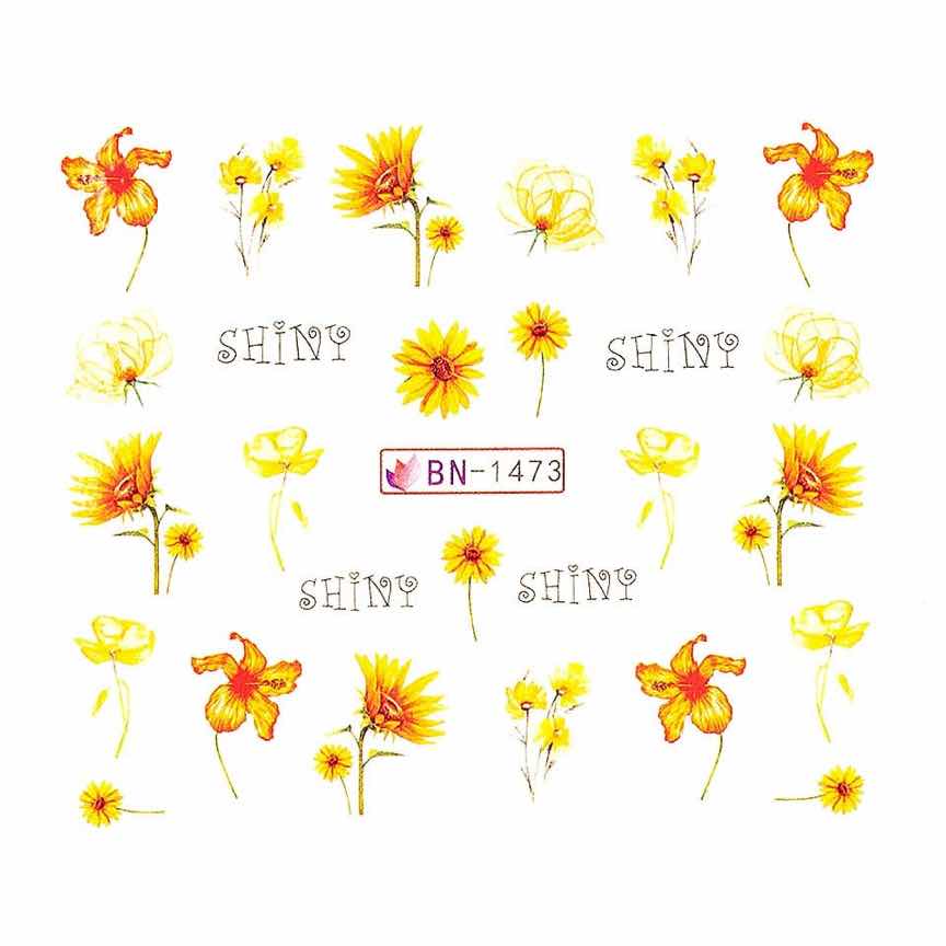 Tatuaj unghii LUXORISE, Yellow Flirt BN-1473 Tatuaj unghii LUXORISE, Yellow Flirt BN-1473