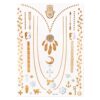 Tatuaj pentru corp Golden Goddess - T1