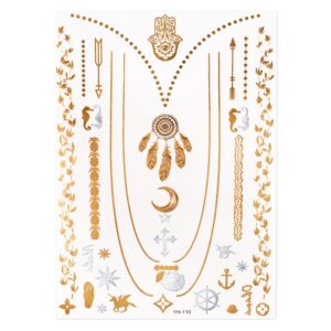 Tatuaj pentru corp Golden Goddess - T1