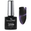 Top Coat Cat Eye SensoPRO Milano 10ml, Purple Top Coat Cat Eye SensoPRO Milano 10ml, Purple