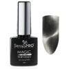 Top Coat Cat Eye SensoPRO Milano 10ml, Silver Top Coat Cat Eye SensoPRO Milano 10ml, Silver