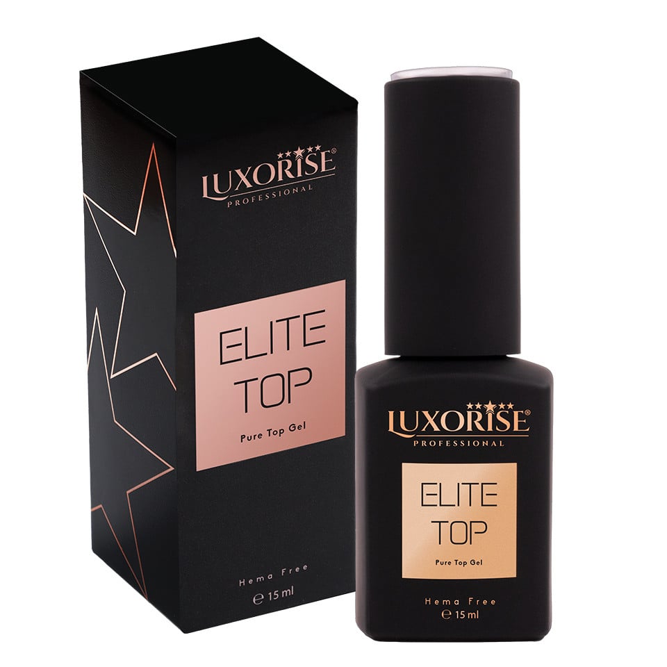 Top Coat Hema Free ELITE TOP - LUXORISE, 15ml Top Coat Hema Free ELITE TOP - LUXORISE, 15ml