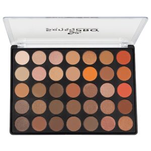 Trusa Farduri Chocolate Fusion SensoPRO Milano, 35 culori