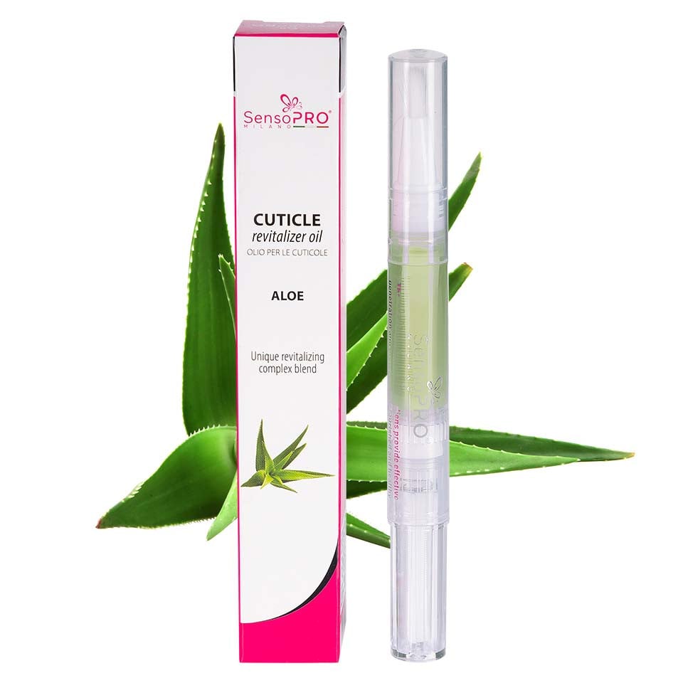 Ulei Cuticule Stilou cu Aloe SensoPRO Milano, Tratament Unghii Ulei Cuticule Stilou cu Aloe SensoPRO Milano, Tratament Unghii