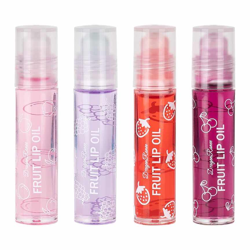 Ulei de Buze Ranee Fruit Lip Oil, set 4 buc Ulei de Buze Ranee Fruit Lip Oil, set 4 buc