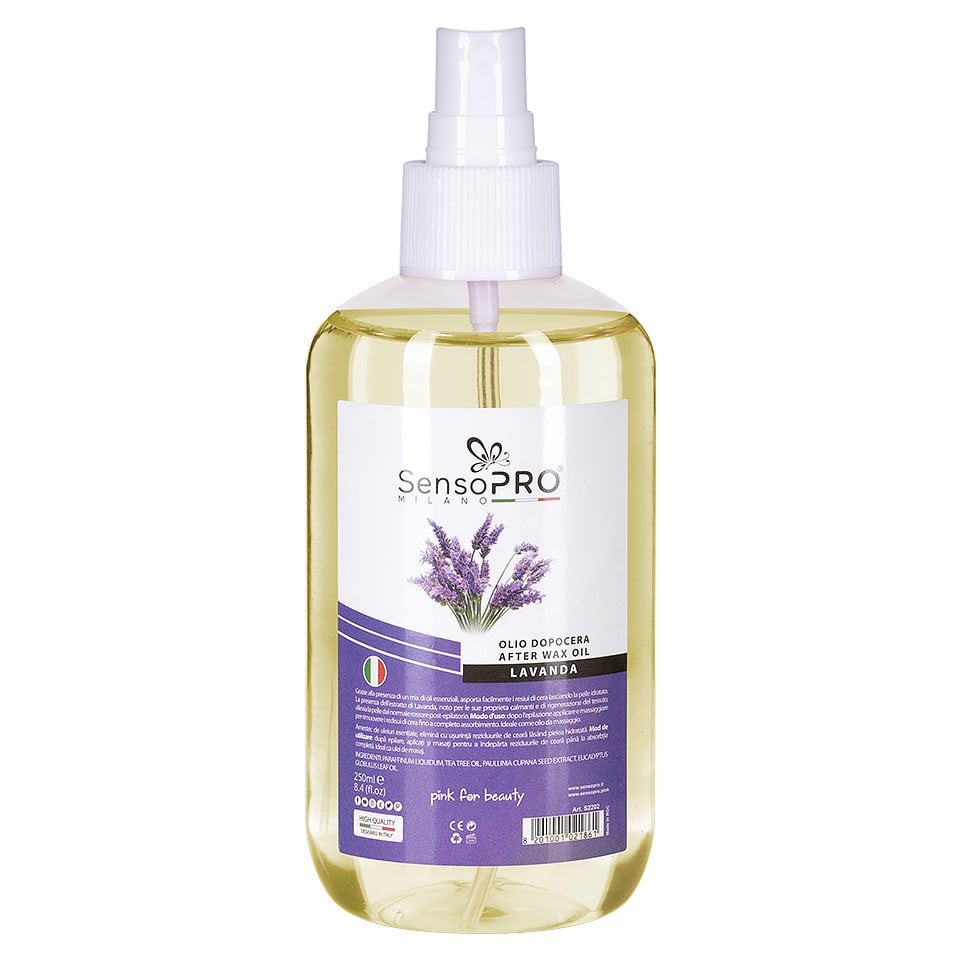 Ulei dupa Epilare cu Lavanda SensoPRO Milano - 250 ml Ulei dupa Epilare cu Lavanda SensoPRO Milano - 250 ml