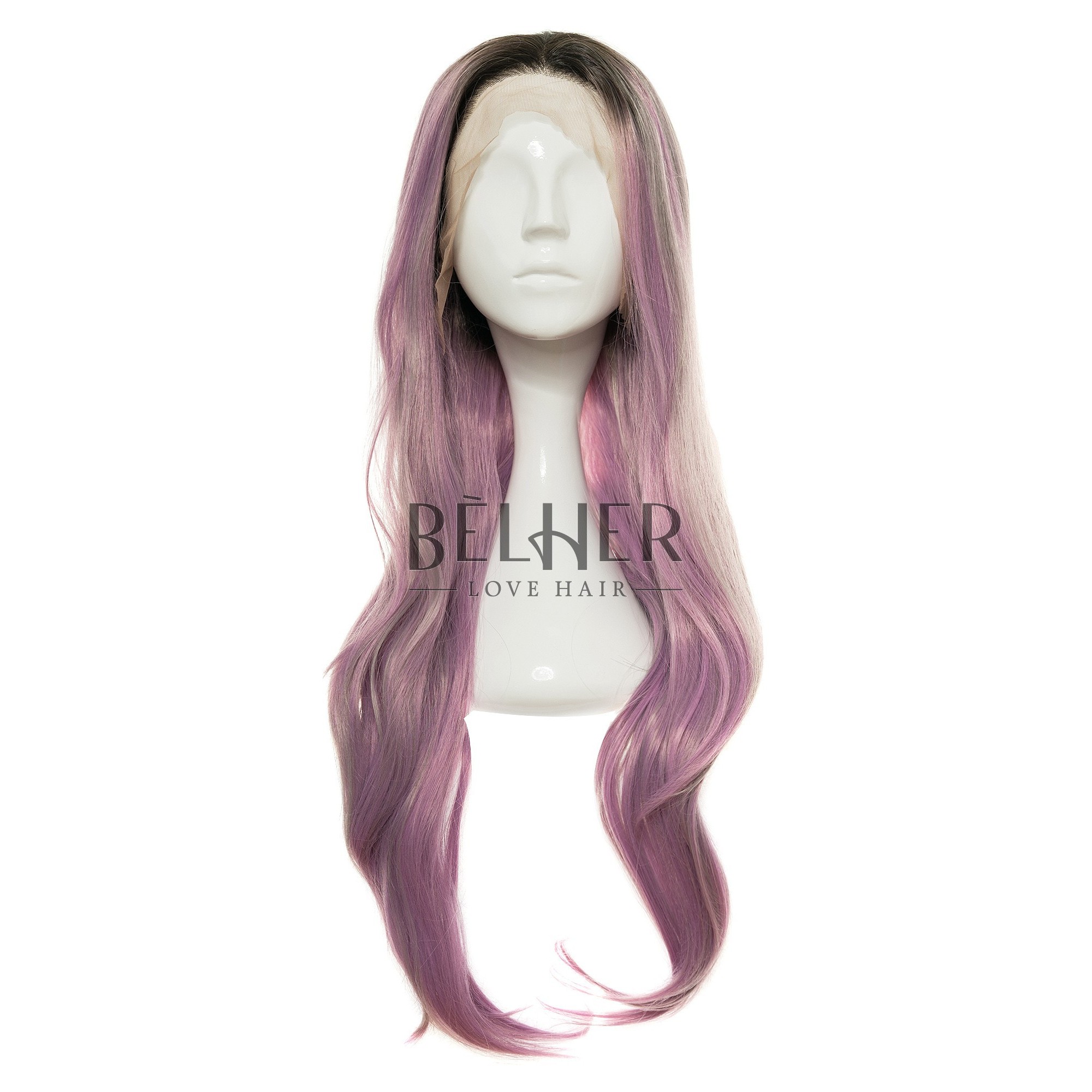 Peruca Valeria Ombre Roz Gri Peruca Valeria Ombre Roz Gri