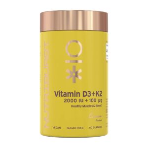 Vitamine jeleuri Premium Vitamin D3 & K2 NUTRIBURST 60buc