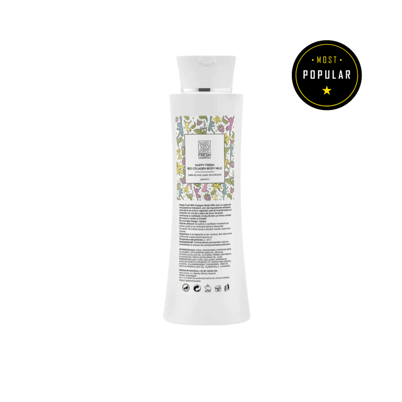 Lapte de corp super reconfortant Happy Fresh Bio Colagen Body Milk Lapte de corp super reconfortant Happy Fresh Bio Colagen Body Milk
