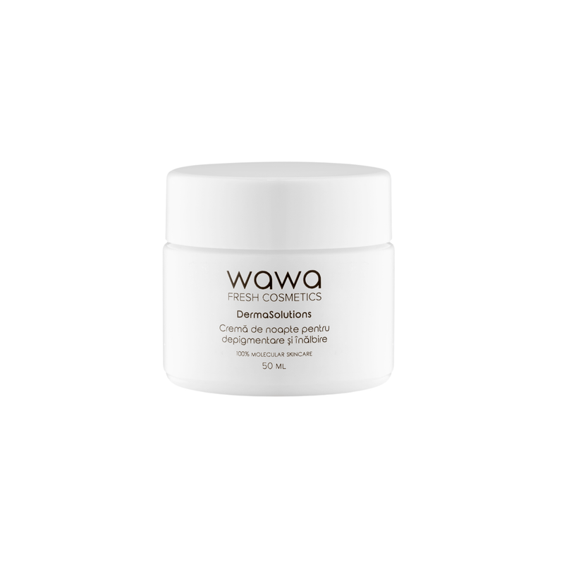 DermaSolutions Cremă de noapte pentru depigmentare și înălbire 100% molecular skincare DermaSolutions Cremă de noapte pentru depigmentare și înălbire 100% molecular skincare
